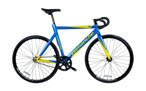 Велосипед Comanche Elit 54CM, синий-желтый