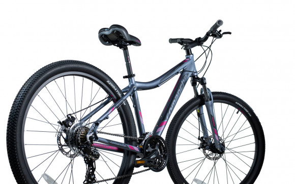Велосипед Comanche Orinoco 27 L Disc 16", серый-розовый Велосипед Comanche Orinoco 27 L Disc 16", серый-розовый