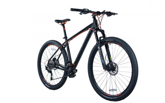 Велосипед Comanche Maxima 29 23", сірий-помаранчевий