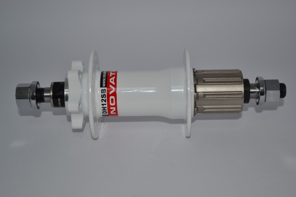 Втулка задняя Novatec DH12SB/A SS 32H, белый