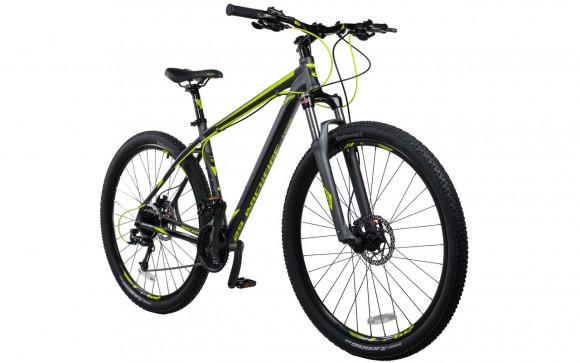 Велосипед Comanche Backfire 29 21", сірий-жовтий