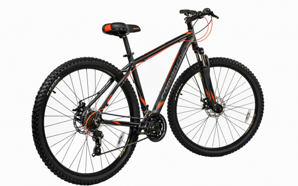 Велосипед Comanche Prairie 29 Disc 23", серый-оранжевый Велосипед Comanche Prairie 29 Disc 23", серый-оранжевый