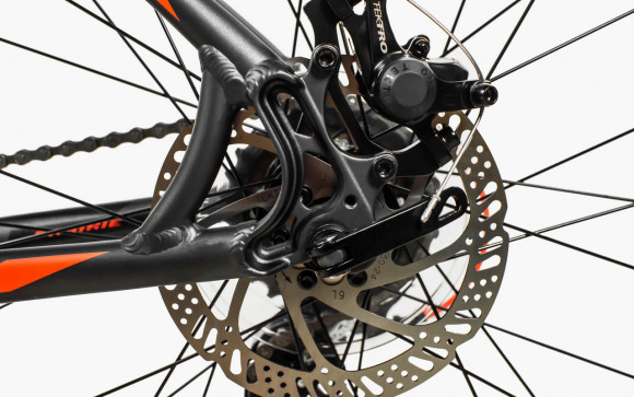 Велосипед Comanche Prairie 29 Disc 23", серый-оранжевый Велосипед Comanche Prairie 29 Disc 23", серый-оранжевый