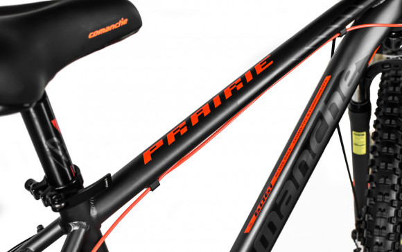 Велосипед Comanche Prairie 29 Disc 23", серый-оранжевый Велосипед Comanche Prairie 29 Disc 23", серый-оранжевый