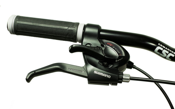 Велосипед Comanche Ontario Comp 1.0 17", чорний-білий