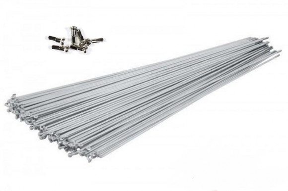 Спиця CSC SNS 14G 190MM з ніпелем, сріблястий