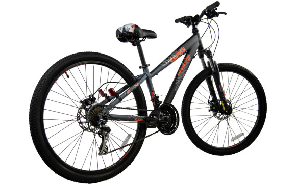 Велосипед Comanche Ontario Comp Disc 1.2 13", чорний-сріблястий Велосипед Comanche Ontario Comp Disc 1.2 13", чорний-сріблястий