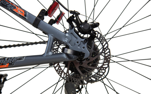 Велосипед Comanche Ontario Comp Disc 1.2 13", чорний-сріблястий Велосипед Comanche Ontario Comp Disc 1.2 13", чорний-сріблястий