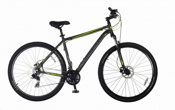Велосипед Comanche Prairie 29 Comp 19", серый-зеленый Велосипед Comanche Prairie 29 Comp 19", серый-зеленый