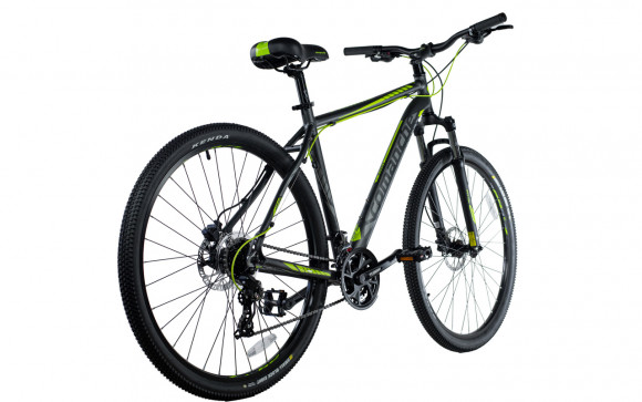 Велосипед Comanche Prairie 29 Comp 19", серый-зеленый Велосипед Comanche Prairie 29 Comp 19", серый-зеленый
