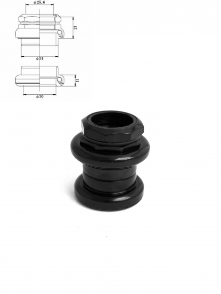 Рулевая колонка Tange Seiki ID-SE36, черный