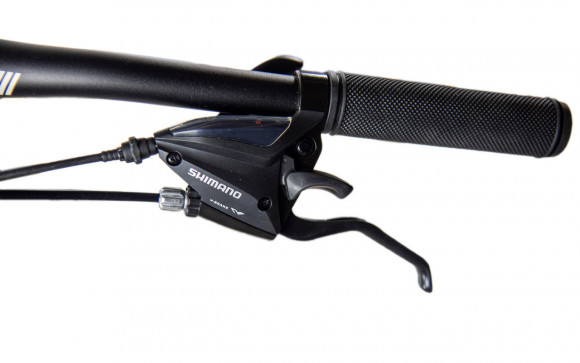 Велосипед Comanche Prairie 27 Disc 1.2 17.5", серый-желтый Велосипед Comanche Prairie 27 Disc 1.2 17.5", серый-желтый