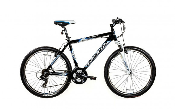Велосипед Comanche Ontario Sport M 17", чорний-синій Велосипед Comanche Ontario Sport M 17", чорний-синій