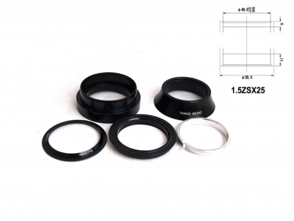 Рулевая колонка Tange Seiki ZSX25, черный