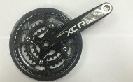 Шатун SR Suntour CW14 XCR6 T414 BDBG 175MM 44/32/22T, чорний