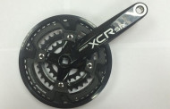 Шатун SR Suntour CW14 XCR6 T424 BDBG 175MM 44/32/22T, чорний