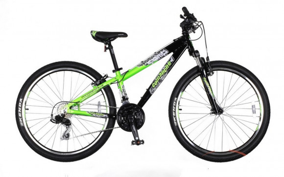 Велосипед Comanche Ontario Comp 13", чорний-зелений