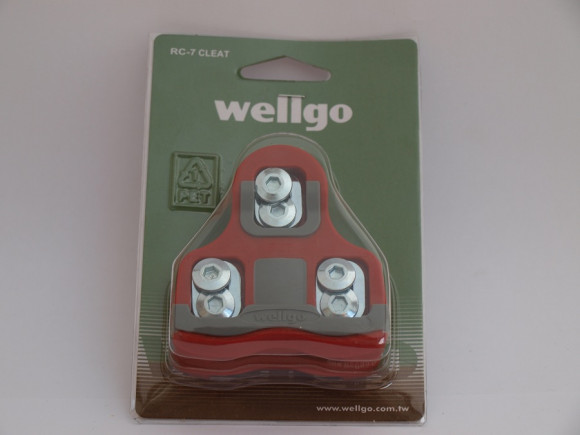 Шипы для велообуви Wellgo RC-7B, красный