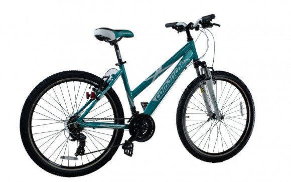 Велосипед Comanche Ontario Sport L 17", бирюзовый-белый Велосипед Comanche Ontario Sport L 17", бирюзовый-белый