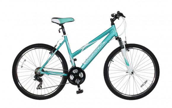 Велосипед Comanche Ontario Sport L 17", бирюзовый-белый Велосипед Comanche Ontario Sport L 17", бирюзовый-белый