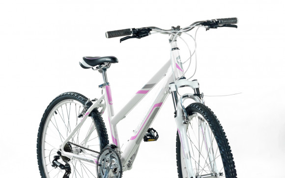 Велосипед Comanche Niagara L 17", білий-рожевий Велосипед Comanche Niagara L 17", білий-рожевий