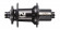 Втулка задня Novatec XD642SB/A ABG 12x142 36H, чорний