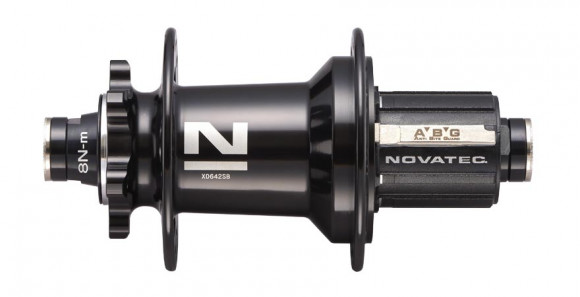 Втулка задня Novatec XD642SB/A ABG 12x142 36H, чорний