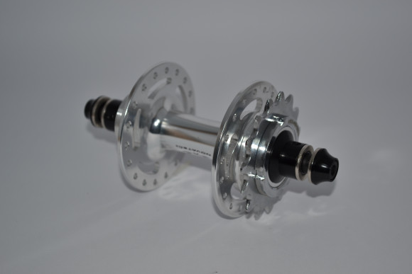 Втулка задня Novatec A166SBT/F BO Fix-Fix 32H, сріблястий