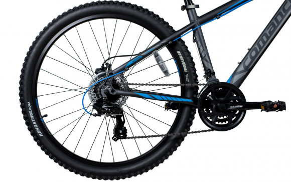 Велосипед Comanche Prairie 27 Comp 17.5", серый-синий Велосипед Comanche Prairie 27 Comp 17.5", серый-синий