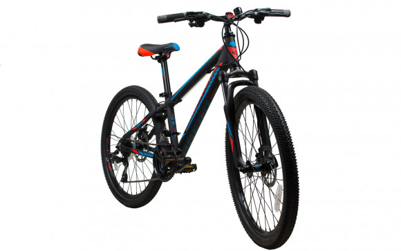 Велосипед Comanche Areco Disc 12.5", чорний-помаранчевий Велосипед Comanche Areco Disc 12.5", чорний-помаранчевий