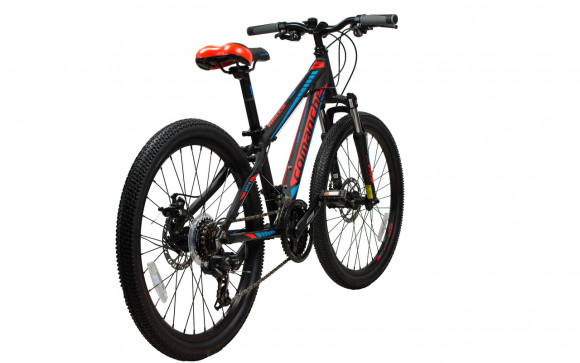 Велосипед Comanche Areco Disc 12.5", чорний-помаранчевий Велосипед Comanche Areco Disc 12.5", чорний-помаранчевий
