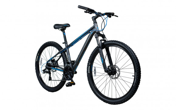 Велосипед Comanche Prairie 27 Comp 20.5", серый-синий Велосипед Comanche Prairie 27 Comp 20.5", серый-синий