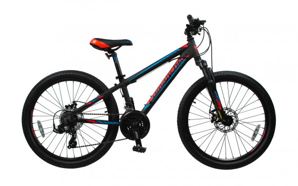 Велосипед Comanche Areco Disc 14", чорний-помаранчевий