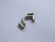 Набір наконечників перемикання SCS End Cup SH-4B 4MM 200PC, сріблястий