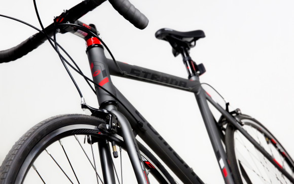 Велосипед Comanche Strada Pro 58CM, сірий-червоний Велосипед Comanche Strada Pro 58CM, сірий-червоний