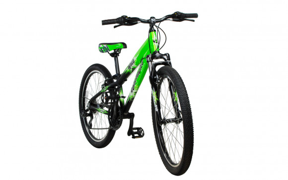 Велосипед Comanche Indigo 11", зелений-чорний Велосипед Comanche Indigo 11", зелений-чорний