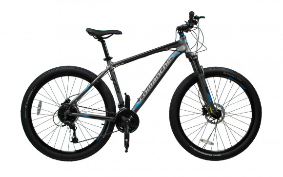 Велосипед Comanche Backfire 27 17.5", сірий-синій Велосипед Comanche Backfire 27 17.5", сірий-синій