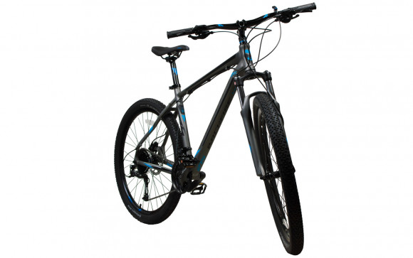 Велосипед Comanche Backfire 27 17.5", сірий-синій Велосипед Comanche Backfire 27 17.5", сірий-синій