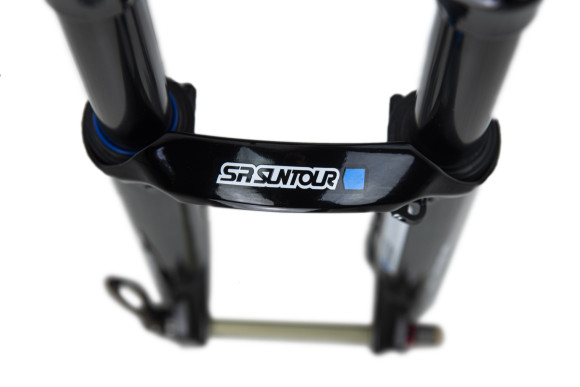 Вилка SR Suntour SF18 Auron35 Boost RL RC PCS 15QLC2 TI 110 160 27.5", черный