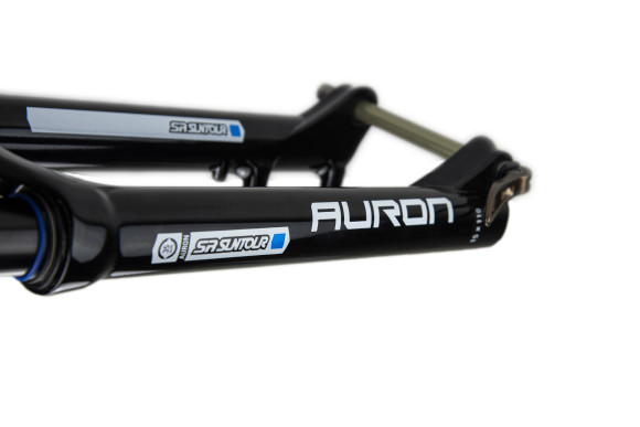 Вилка SR Suntour SF18 Auron35 Boost RL RC PCS 15QLC2 TI 110 160 27.5", черный