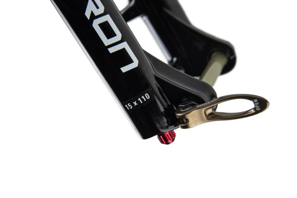 Вилка SR Suntour SF18 Auron35 Boost RL RC PCS 15QLC2 TI 110 160 27.5", черный