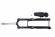 Вилка SR Suntour SF20 Durolux36 Boost RC PCS 15QLC32 110 180 27.5", чорний Вилка SR Suntour SF20 Durolux36 Boost RC PCS 15QLC32 110 180 27.5", чорний