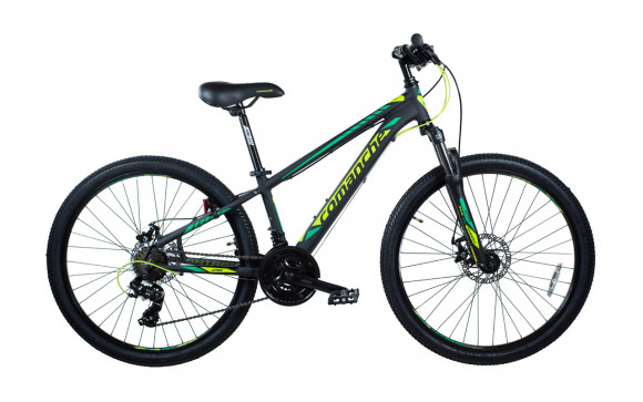 Велосипед Comanche Ontario Disc 13", черный-зеленый