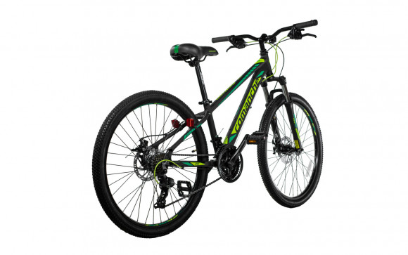 Велосипед Comanche Ontario Disc 15", черный-зеленый
