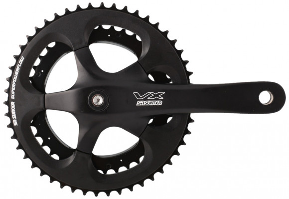 Шатун SR Suntour CW16 VX PD PBBG 170MM 53/39T, чорний Шатун SR Suntour CW16 VX PD PBBG 170MM 53/39T, чорний