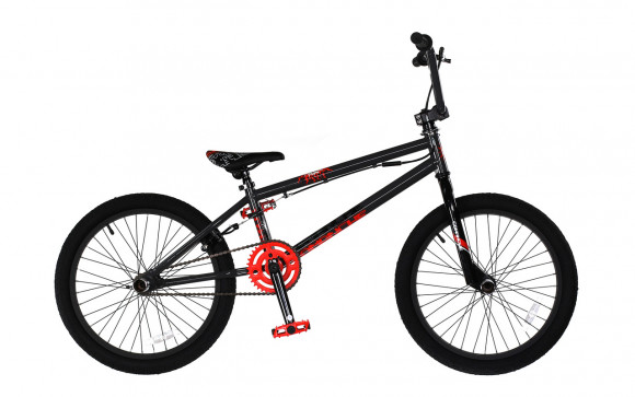 Велосипед Comanche Kuuna 9.5", сірий-червоний Велосипед Comanche Kuuna 9.5", сірий-червоний