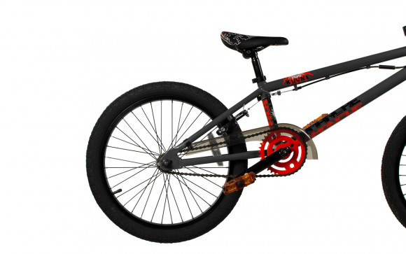 Велосипед Comanche Kuuna 9.5", сірий-червоний Велосипед Comanche Kuuna 9.5", сірий-червоний