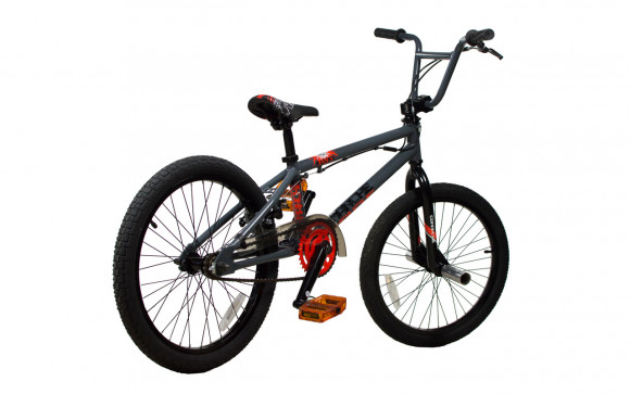 Велосипед Comanche Kuuna 9.5", сірий-червоний Велосипед Comanche Kuuna 9.5", сірий-червоний