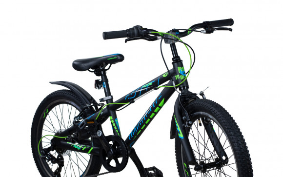 Велосипед Comanche Moto Six 10", чорний-синій
