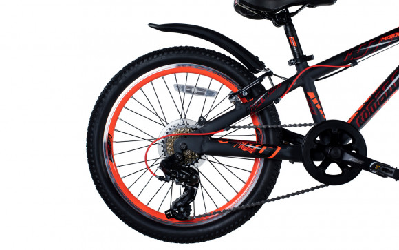 Велосипед Comanche Moto Six 10", чорний-помаранчевий